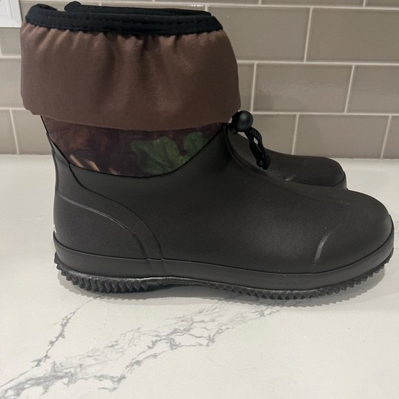 Hisea Mens Ankle outdoor work Boots - Picture 1 of 6